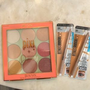 Pixi + maybelline makeup set